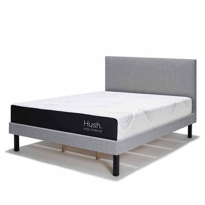  Hush 11in Smooth Top Iced Hybrid Mattress - Queen/White