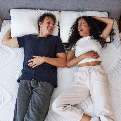 Hush 11in Smooth Top Iced Hybrid Mattress - Queen/White