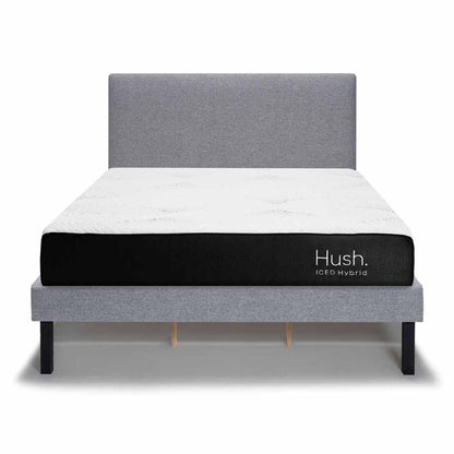  Hush 11in Smooth Top Iced Hybrid Mattress - Queen/White