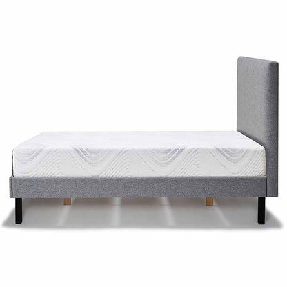  Hush 11in Smooth Top Iced Hybrid Mattress - Queen/White