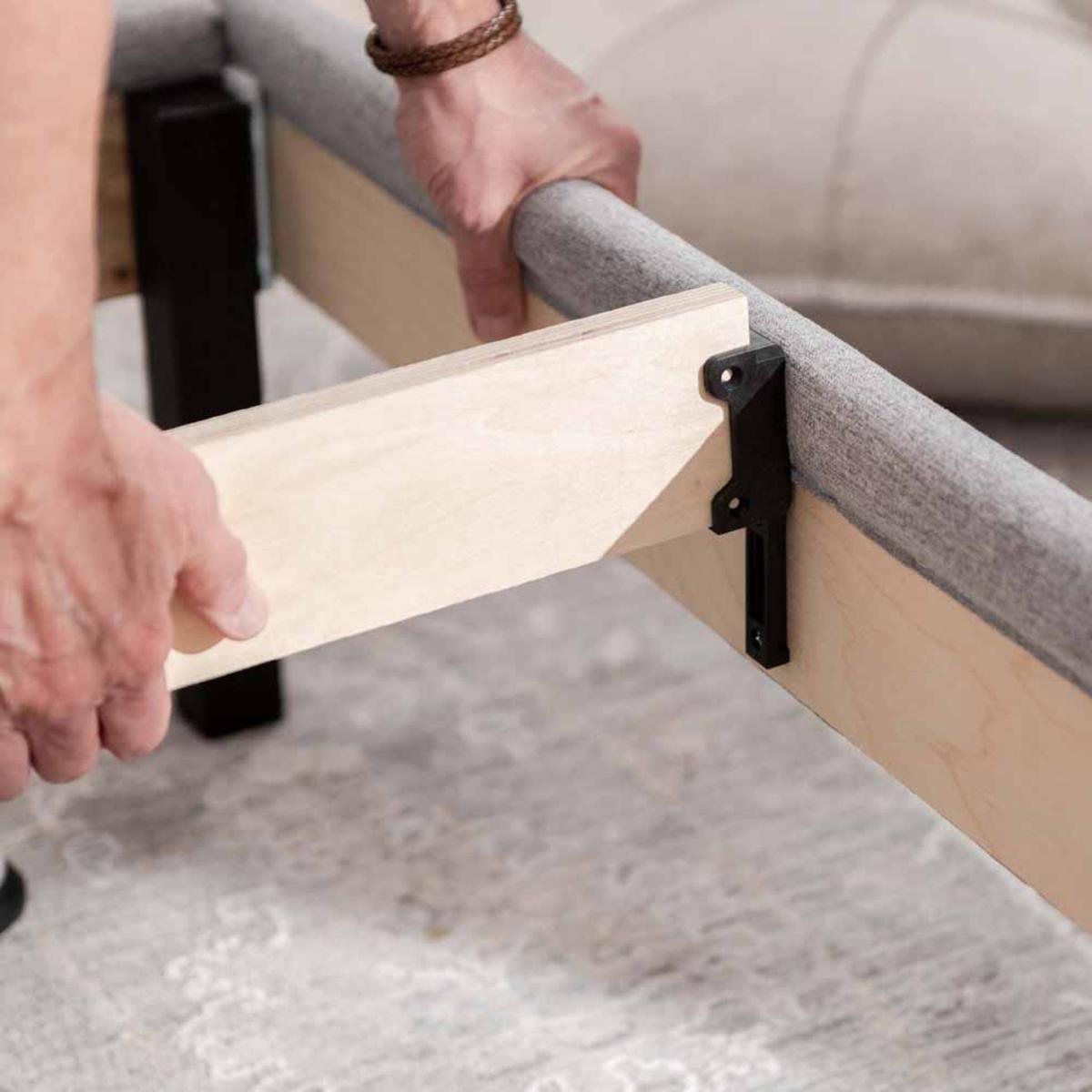  Hush Dani Bed Frame - King/Grey