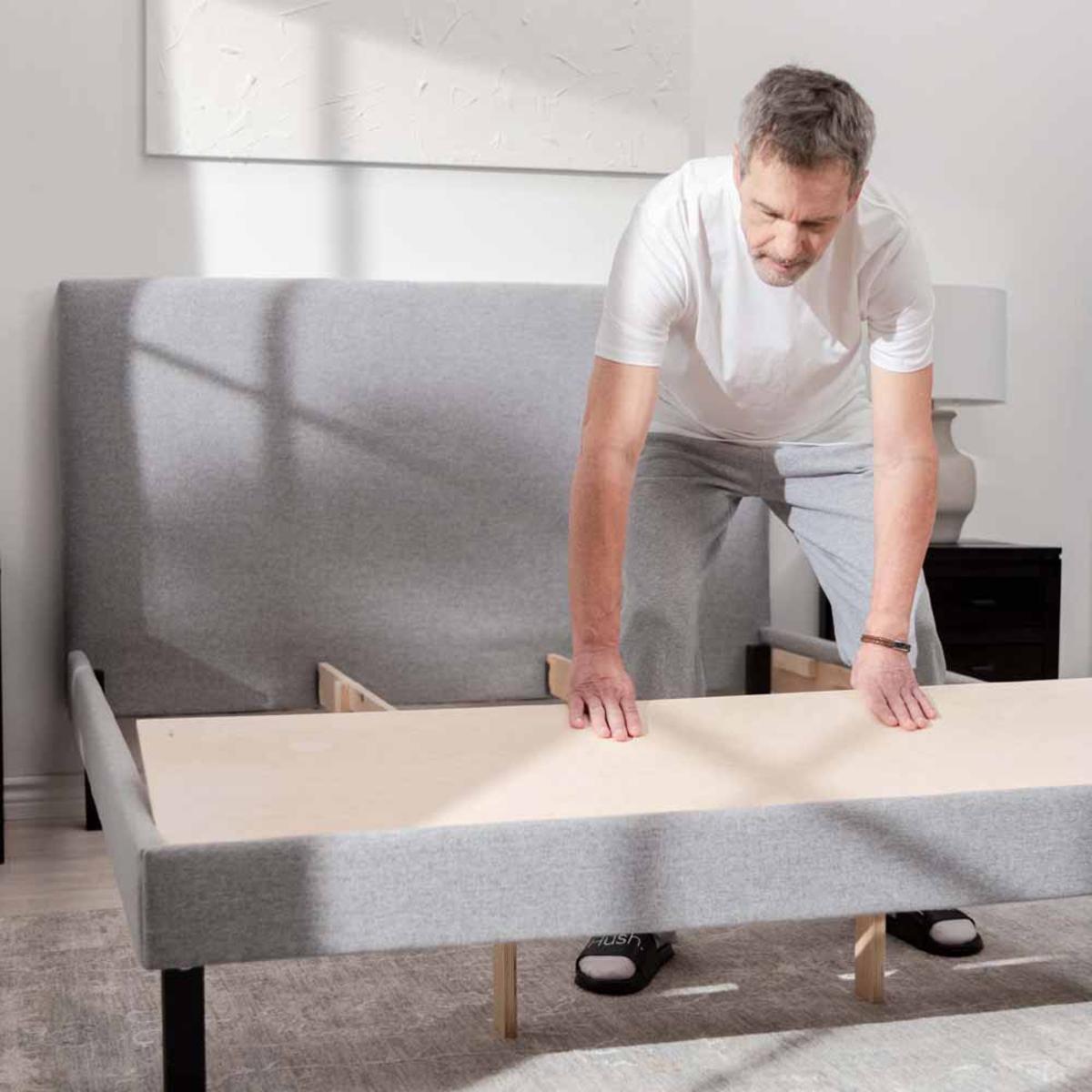  Hush Dani Bed Frame - King/Grey