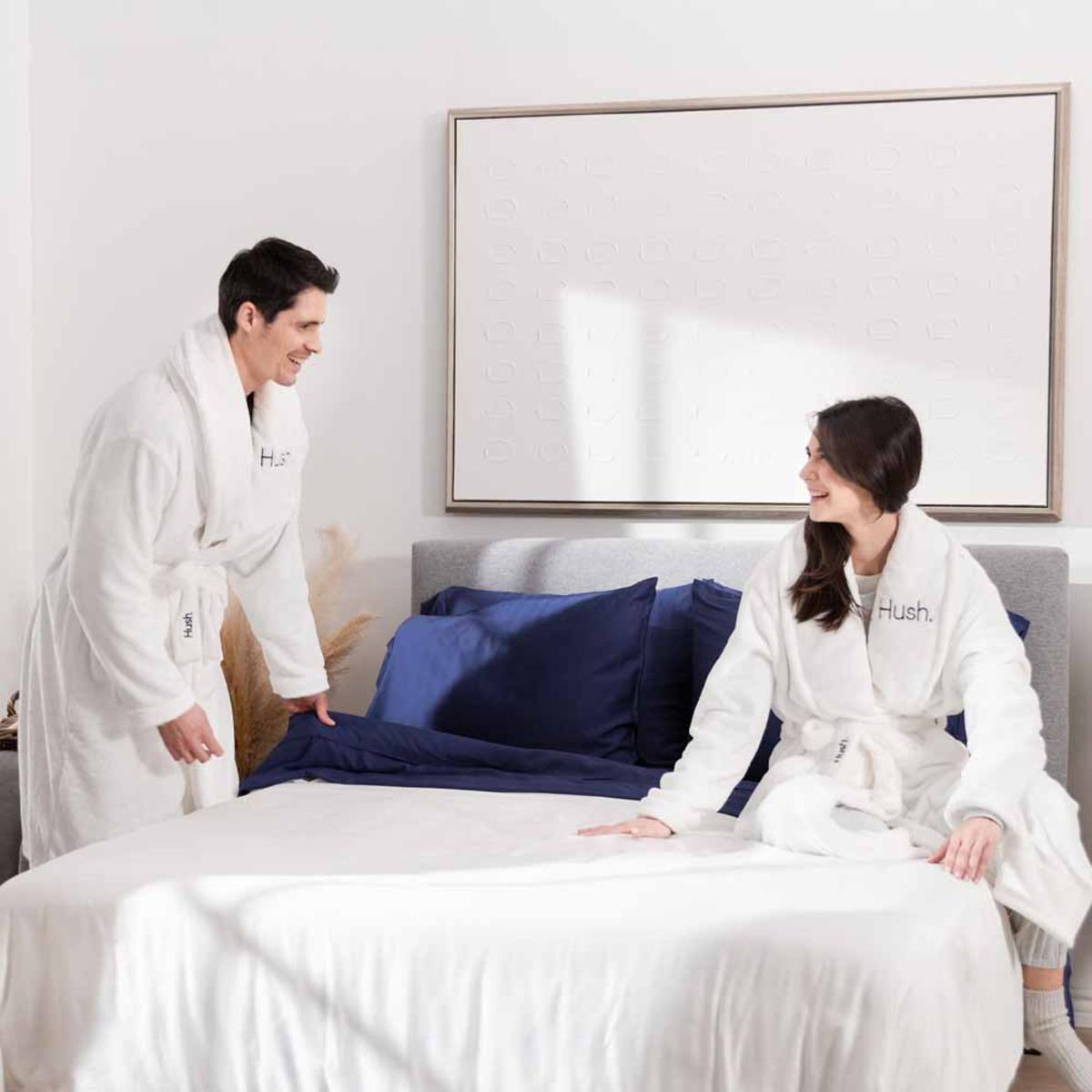  Hush Iced 2.0 12 Lb Cooling Weighted Blanket For Hot Sleepers - Teen