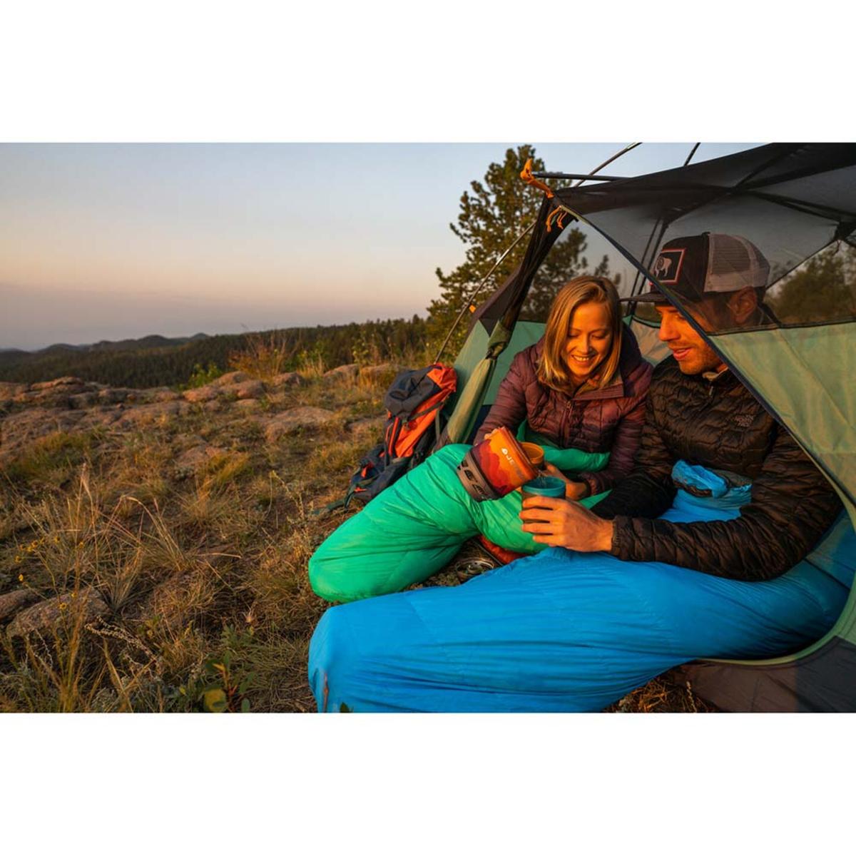  Kelty Cosmic Ultra 20 Deg 800 DriDown Sleeping Bag, Long Size, Right-Hand