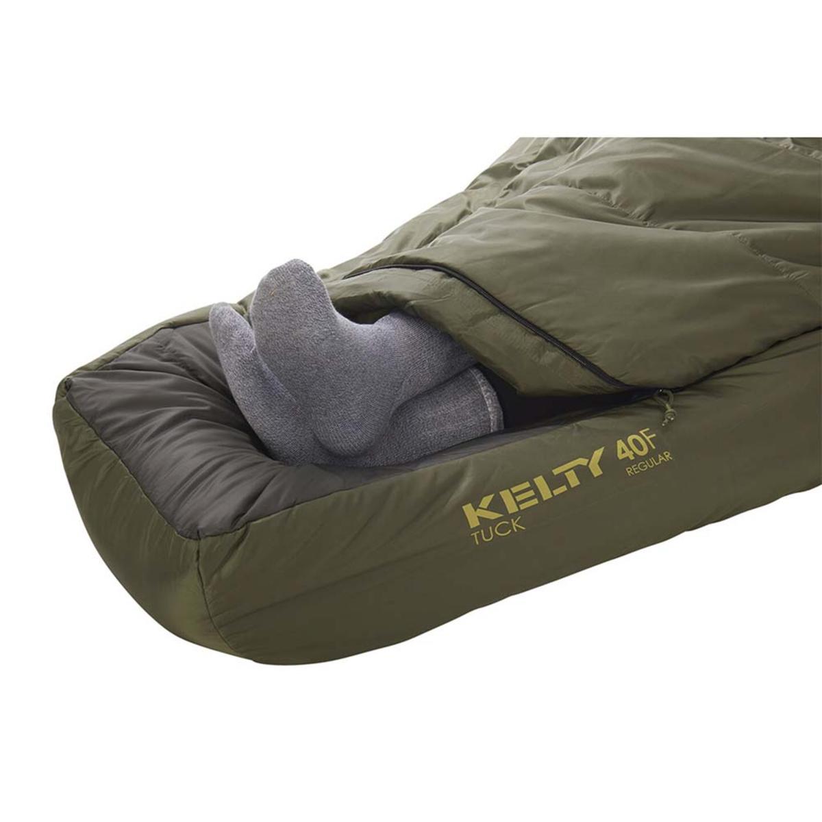  Kelty Tuck 40 Deg Thermapro Ultra Sleeping Bag, Long Size, Left-Hand
