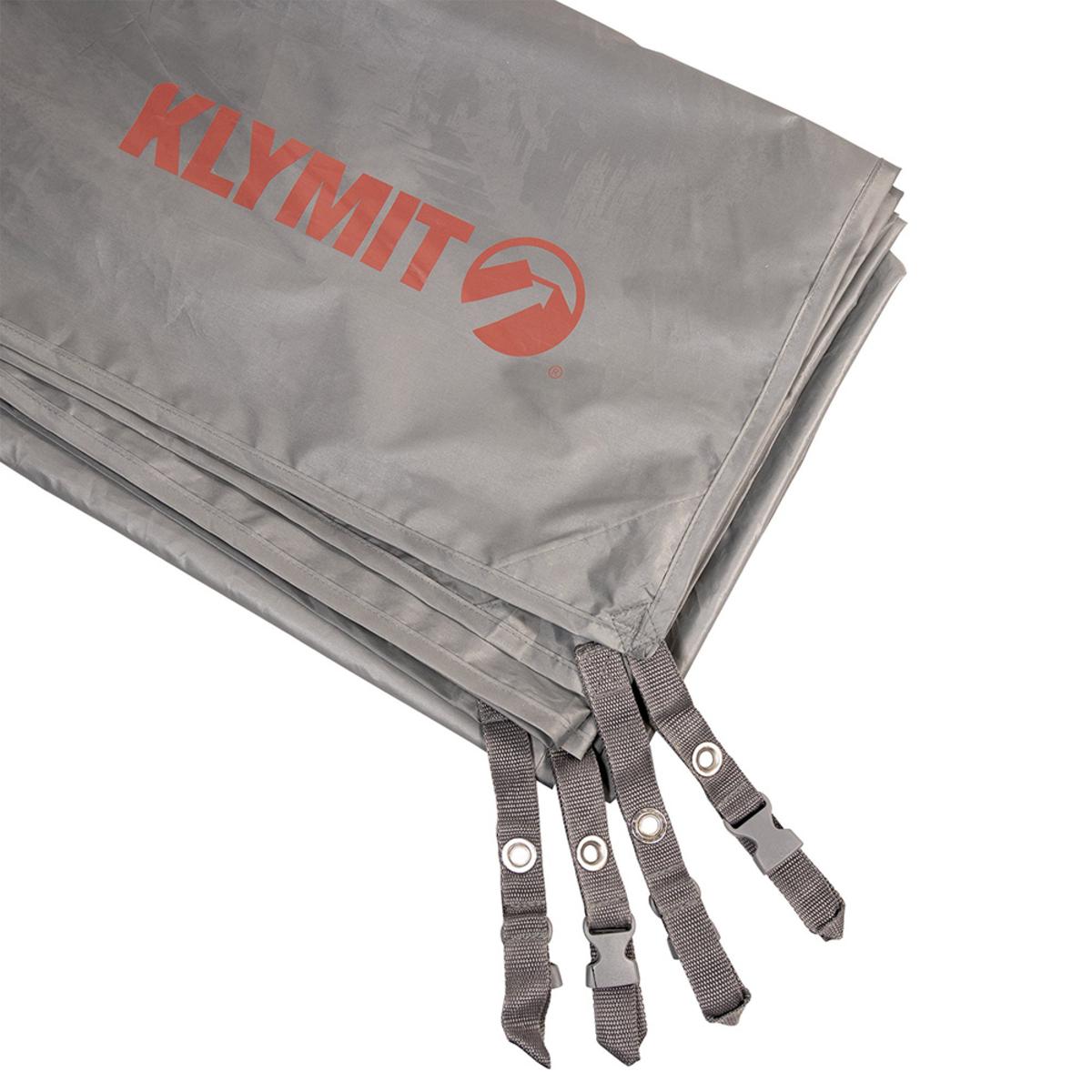  Klymit Cross Canyon 4 Person Tent Footprint - Grey