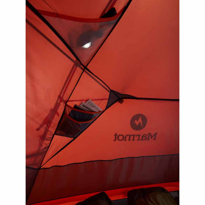  Marmot Catalyst 3 Person Tent - Red Sun/Cascade Blue