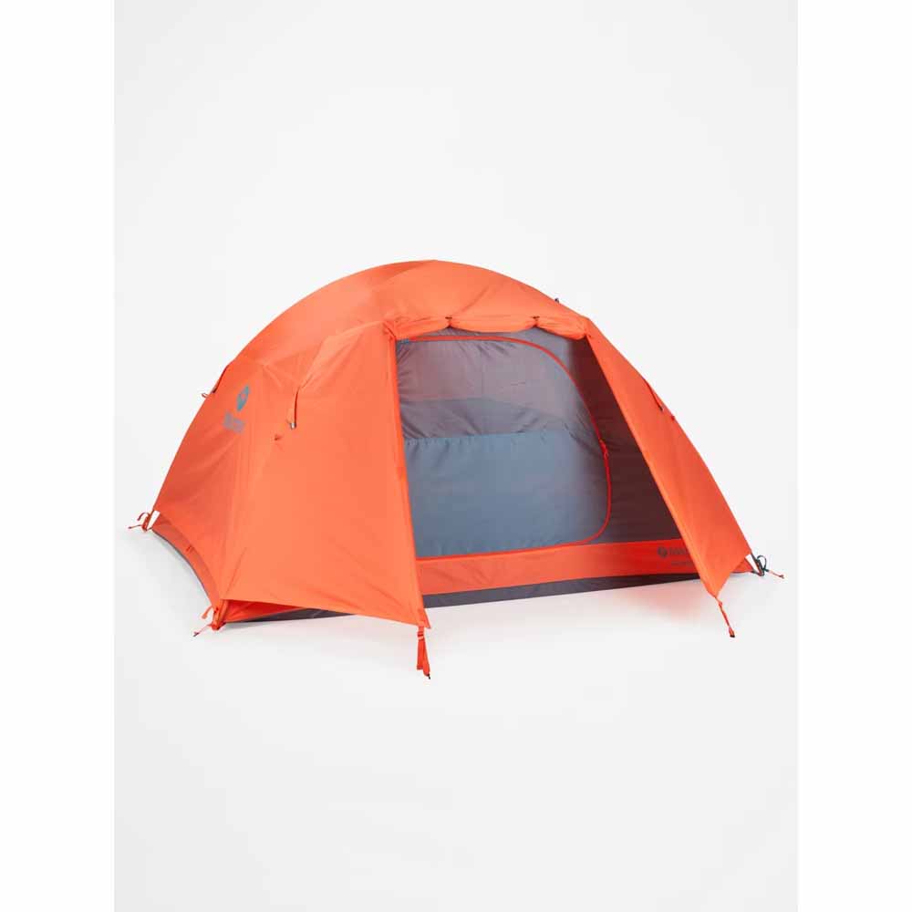  Marmot Catalyst 3 Person Tent - Red Sun/Cascade Blue