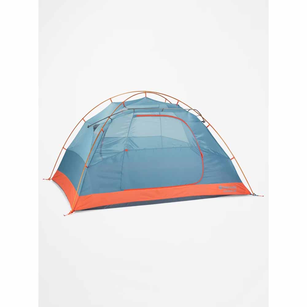  Marmot Catalyst 3 Person Tent - Red Sun/Cascade Blue