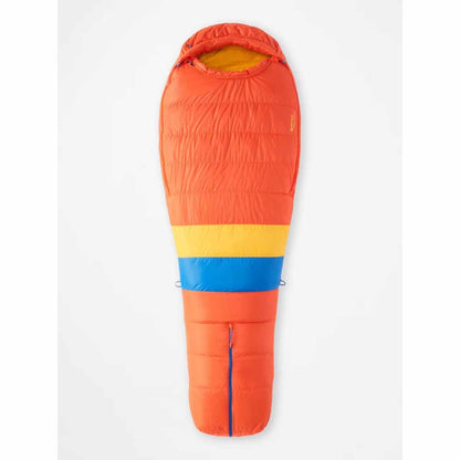  Marmot Mens Always Summer 40ï¿½ Sleeping Bag - Red Sun/Solar