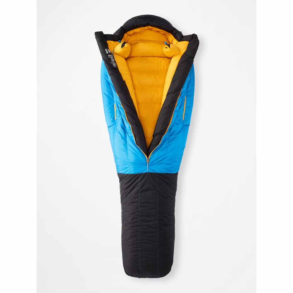  Marmot Mens CWM -40 Sleeping Bag - Long/Clear Blue/Black