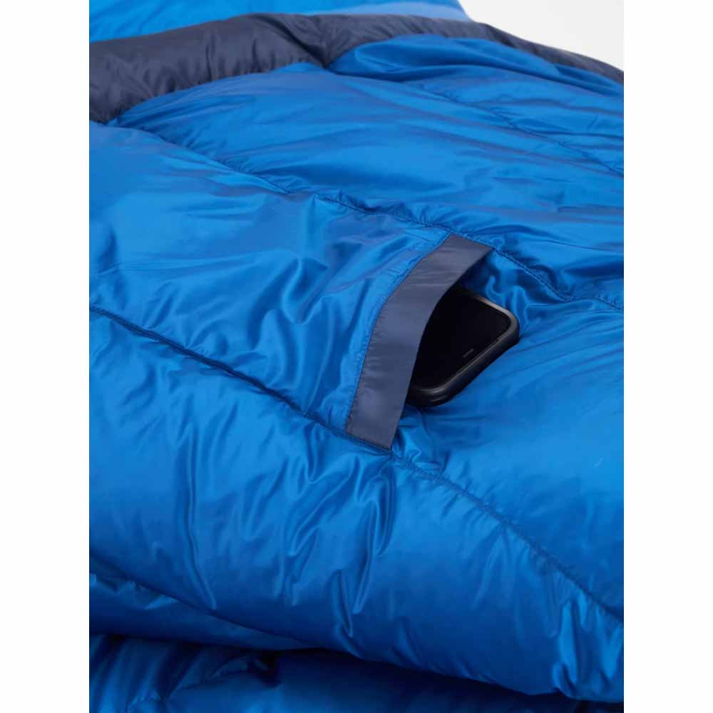  Marmot Mens Helium 15 Sleeping Bag - Long/Arctic Navy/Dark Azure