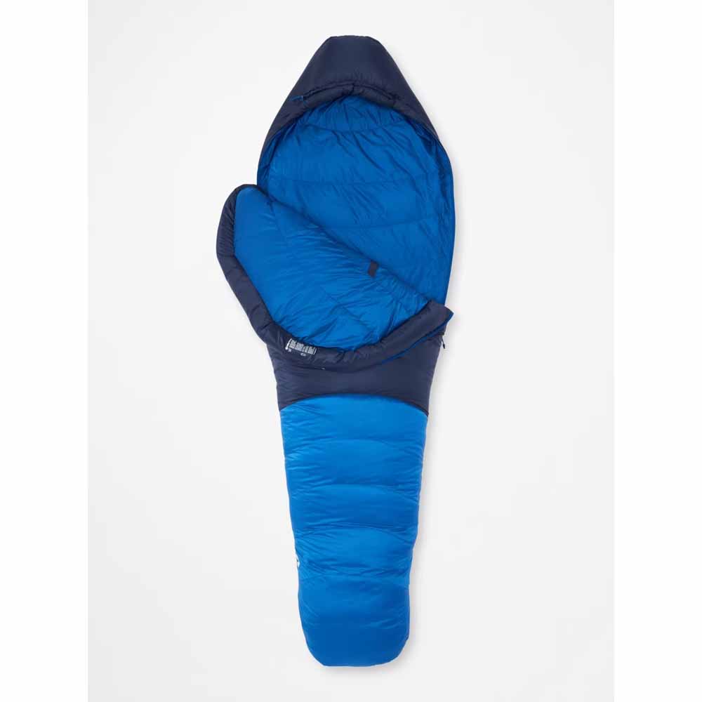 Marmot Mens Helium 15 Sleeping Bag - Short/Arctic Navy/Dark Azure
