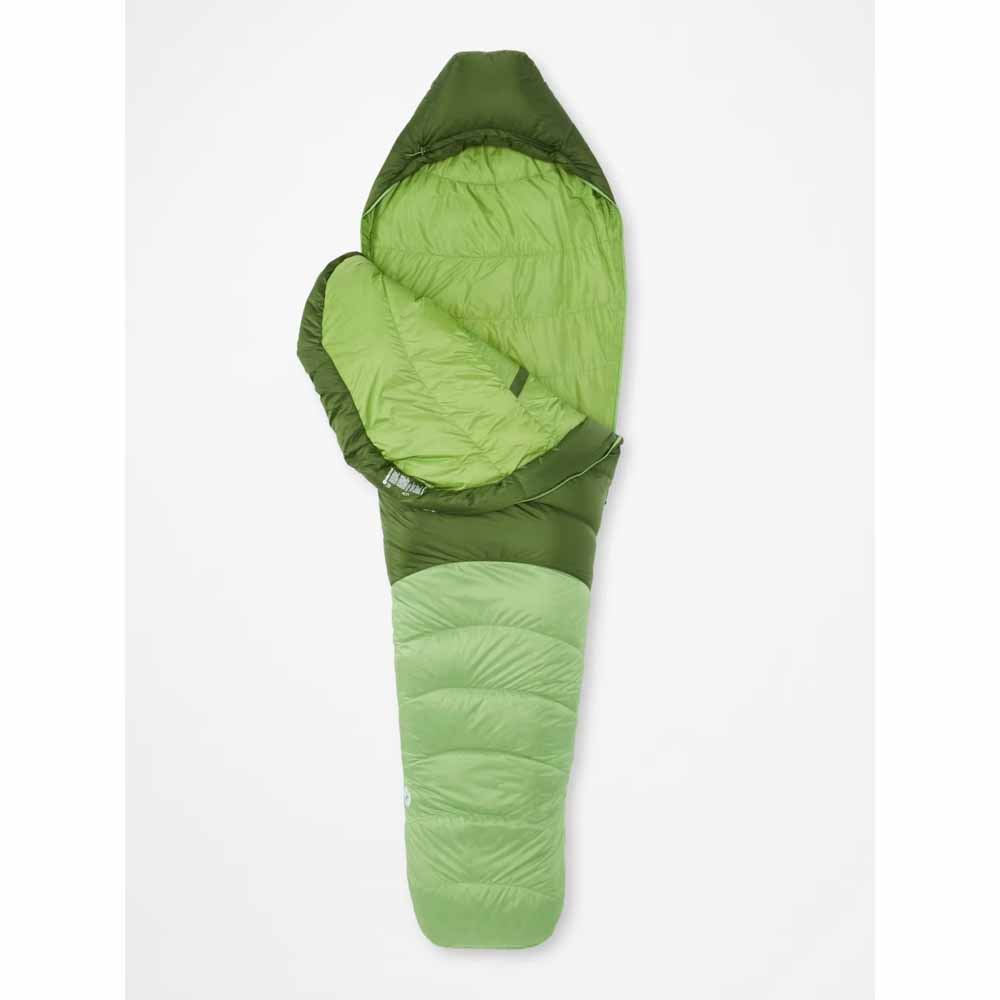  Marmot Mens Hydrogen 30 Sleeping Bag - Long/Foliage/Kiwi