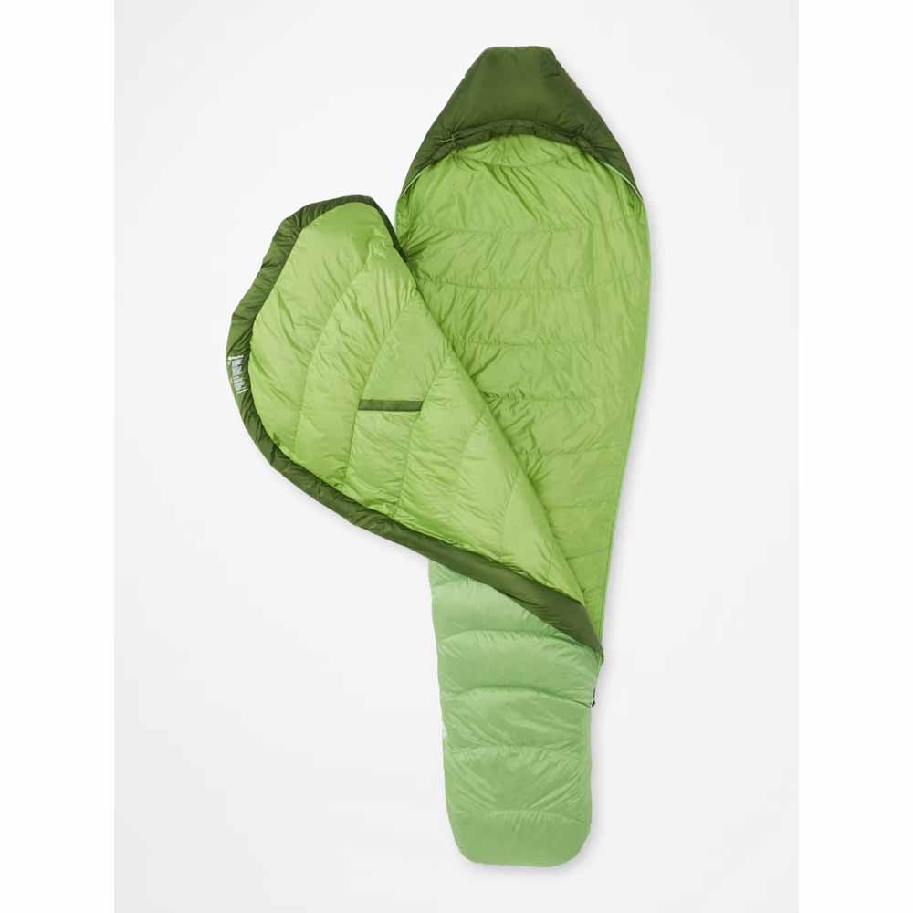  Marmot Mens Hydrogen 30 Sleeping Bag - Long/Foliage/Kiwi