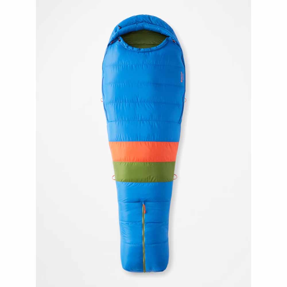  Marmot Mens Sawtooth 15ï¿½ Sleeping Bag - Dark Azure/Foliage