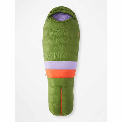  Marmot Womens Angel Fire 25ï¿½ Sleeping Bag - Foliage/Paisley Purple