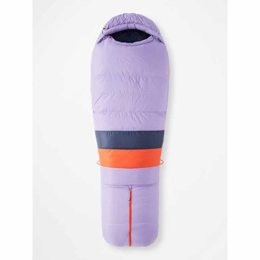  Marmot Womens Teton 15ï¿½ Sleeping Bag - Long/Paisley Purple/Arctic Navy