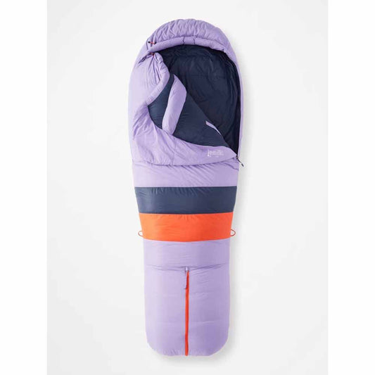  Marmot Womens Teton 15ï¿½ Sleeping Bag - Paisley Purple/Arctic Navy
