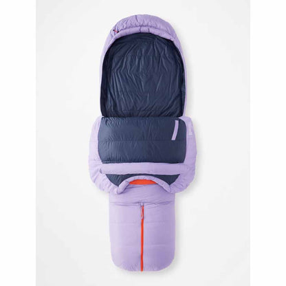 Marmot Womens Teton 15ï¿½ Sleeping Bag - Paisley Purple/Arctic Navy