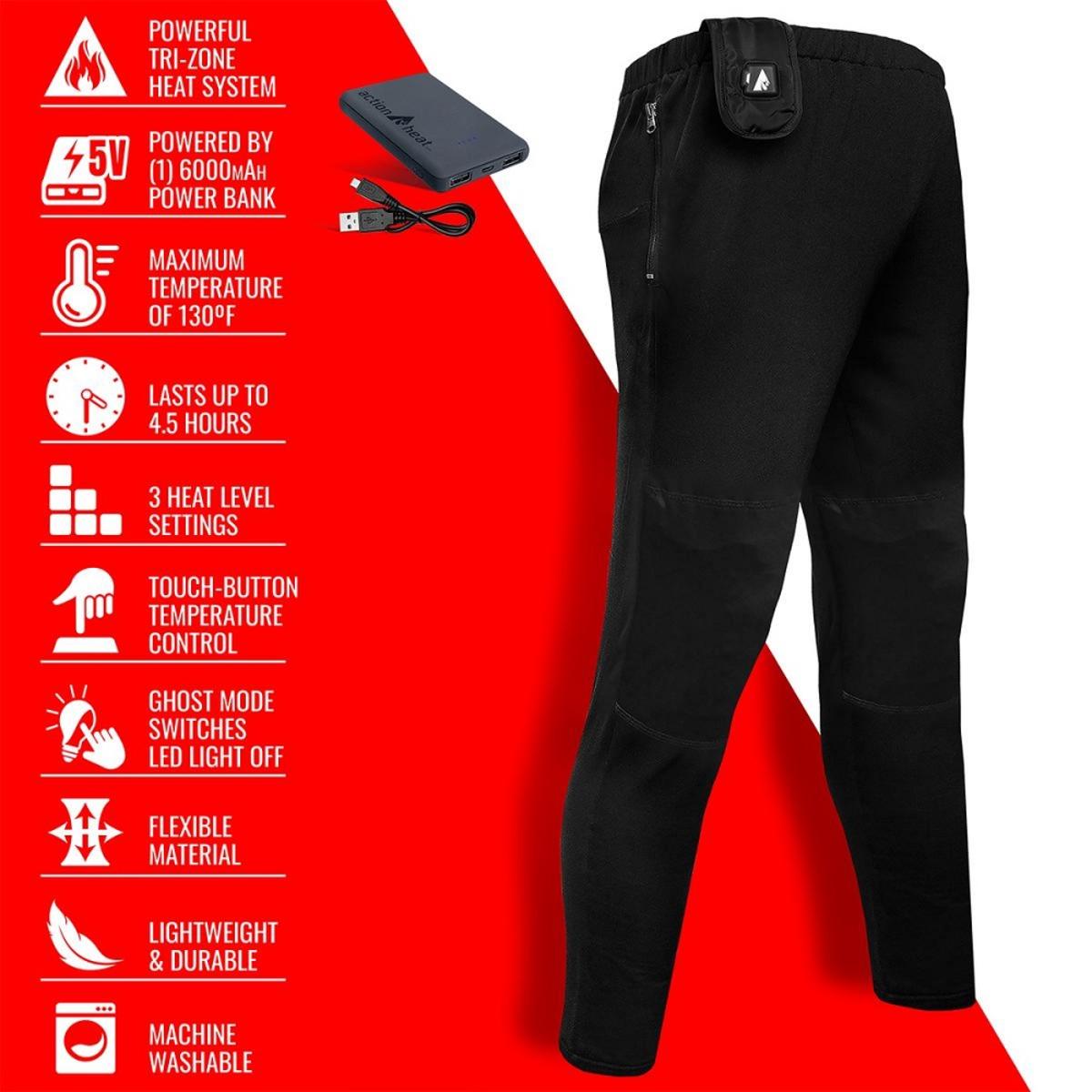  Open Box ActionHeat 5V Heated Base Layer Pant - Mens