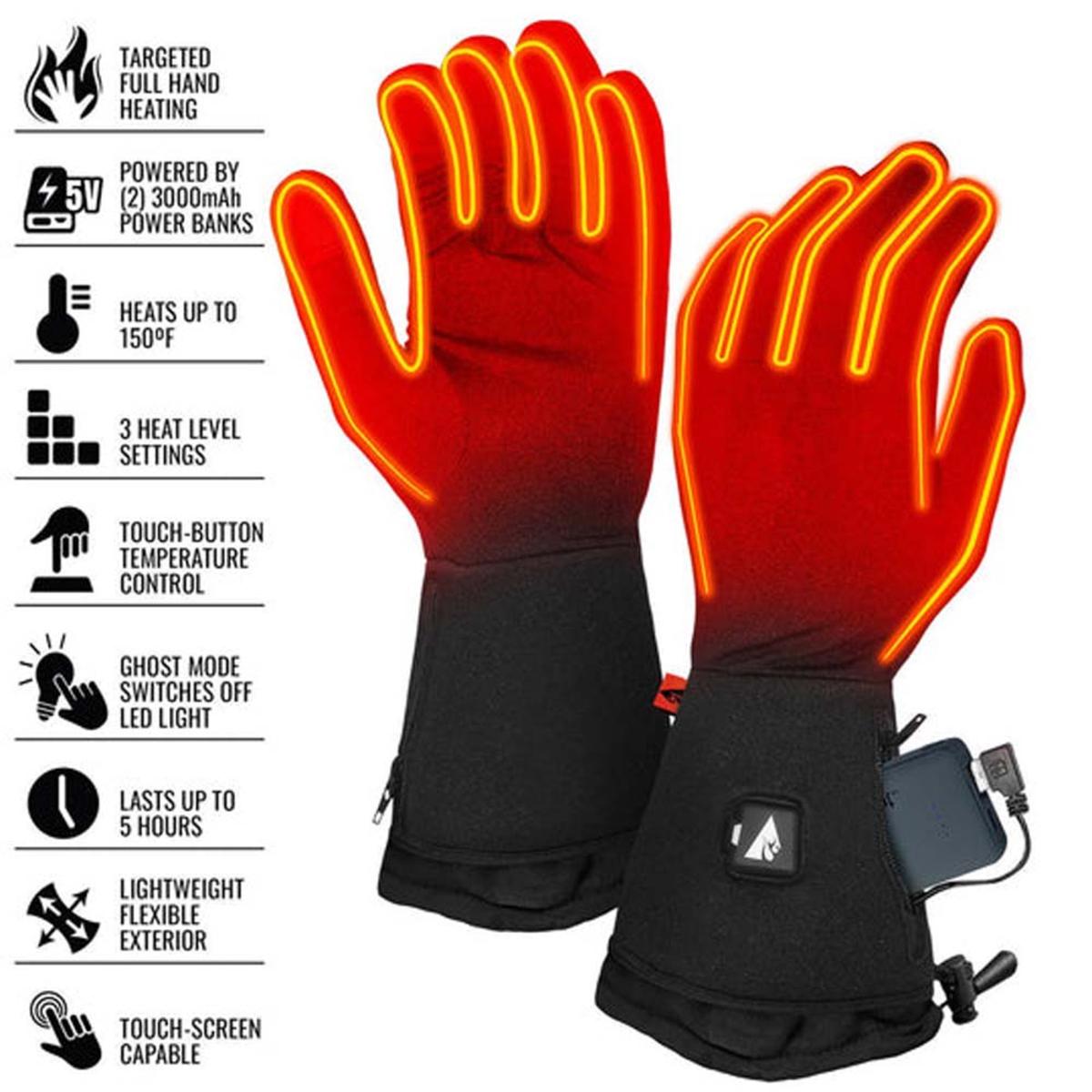  Open Box ActionHeat 5V Heated Glove Liners - Mens