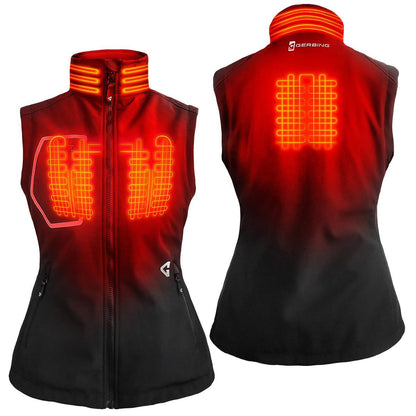  Open Box Gerbing 7V Womens Torrid Softshell Heated Vest 2.0