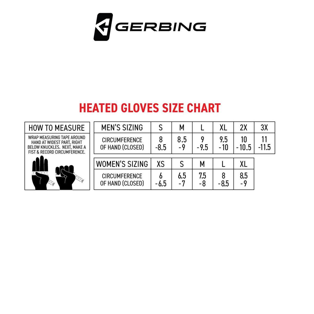  Open Box Gerbing S7 Womens Battery Heated Gloves - 7V Battery