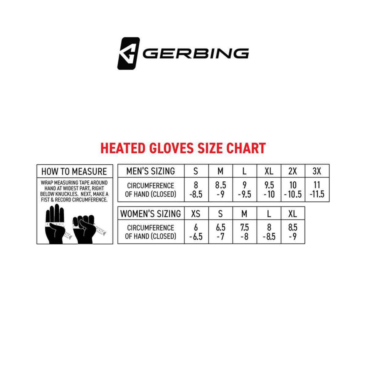  Open Box Gerbing Womens 7V Atlas Ultra-Flex Battery Heated Gloves