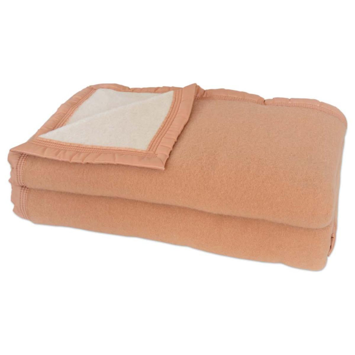 Poyet Motte Aubisque 100% Wool Blanket 500Gsm 33 Microns - Queen 94in X 90in