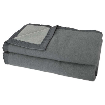  Poyet Motte Aubisque 100% Wool Blanket 500Gsm 33 Microns - Queen 94in X 90in