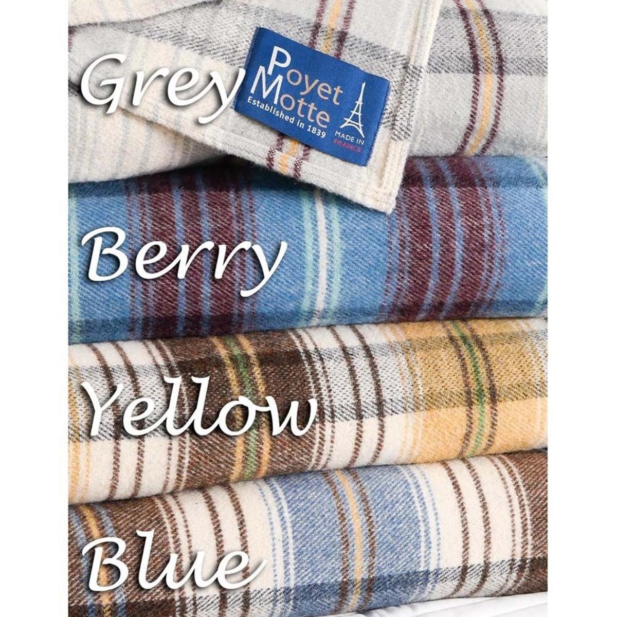  Poyet Motte Chevreuse 67% Wool Blanket 450Gsm 33% Acrylic - King 108in X 96in