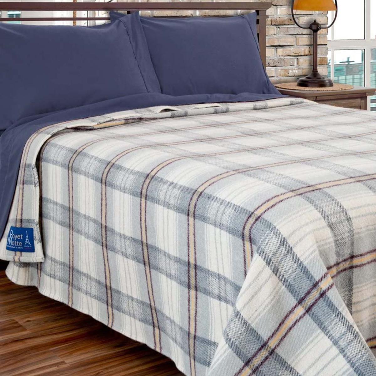  Poyet Motte Chevreuse 67% Wool Blanket 450Gsm 33% Acrylic - Twin 72in X 90in