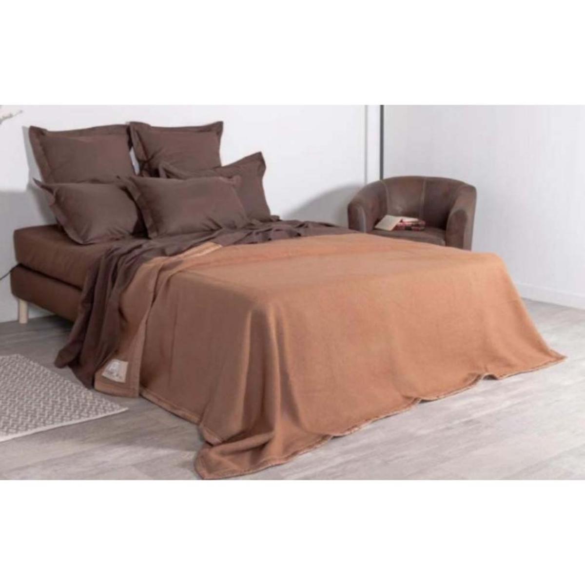  Poyet Motte Rivoli Solids 100% Virgin Wool Blanket 400Gsm 33 Micron - King 108in X 96in