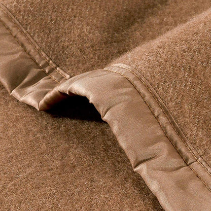  Poyet Motte Rivoli Solids 100% Virgin Wool Blanket 400Gsm 33 Micron - Queen 94in X 90in