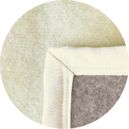  Poyet Motte Sant FE Blanket 100% Wool Blanket 500Gsm - Twin 72in X 90in/Bizet/Natural