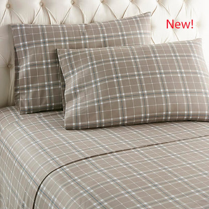  Shavel Micro Flannel Print Sheet Set - Cal King
