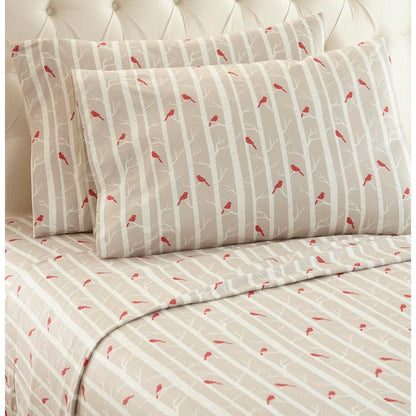  Shavel Micro Flannel Print Sheet Set - Full