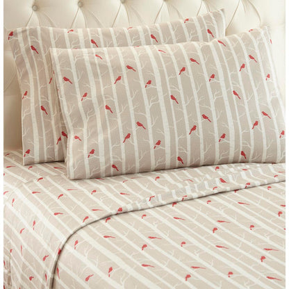  Shavel Micro Flannel Print Sheet Set - Twin