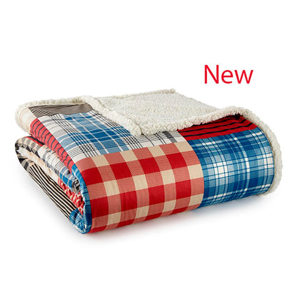  Shavel Micro Flannel Sherpa Blanket - Twin