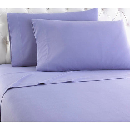  Shavel Micro Flannel Solid Color Sheet Set - King