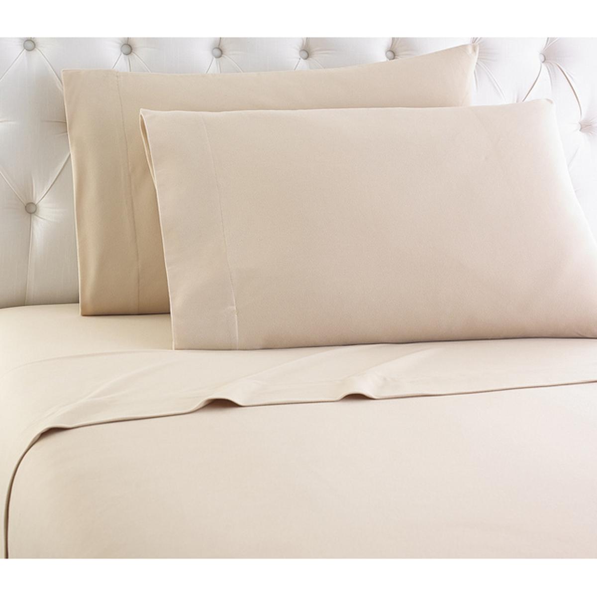  Shavel Micro Flannel Solid Color Sheet Set - Twin