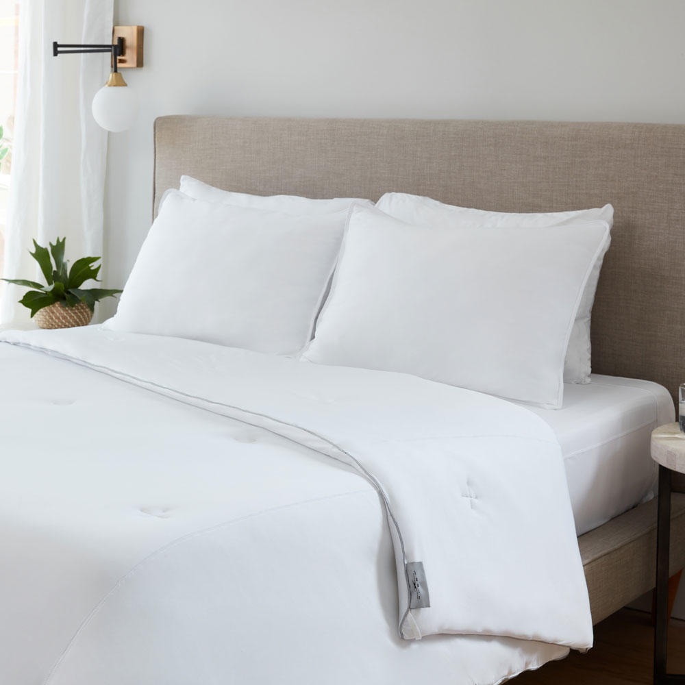  Sheex Elevated Performance All Season Comforter - Full/Queen - Bright White