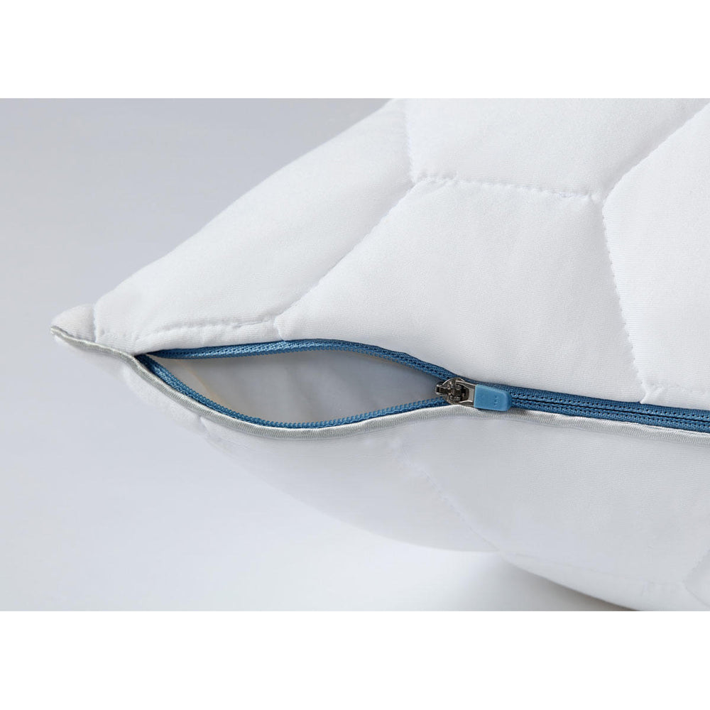  Sheex Elevated Performance Down Alternative Stomach/Back Sleeper Pillow - King/Bright White