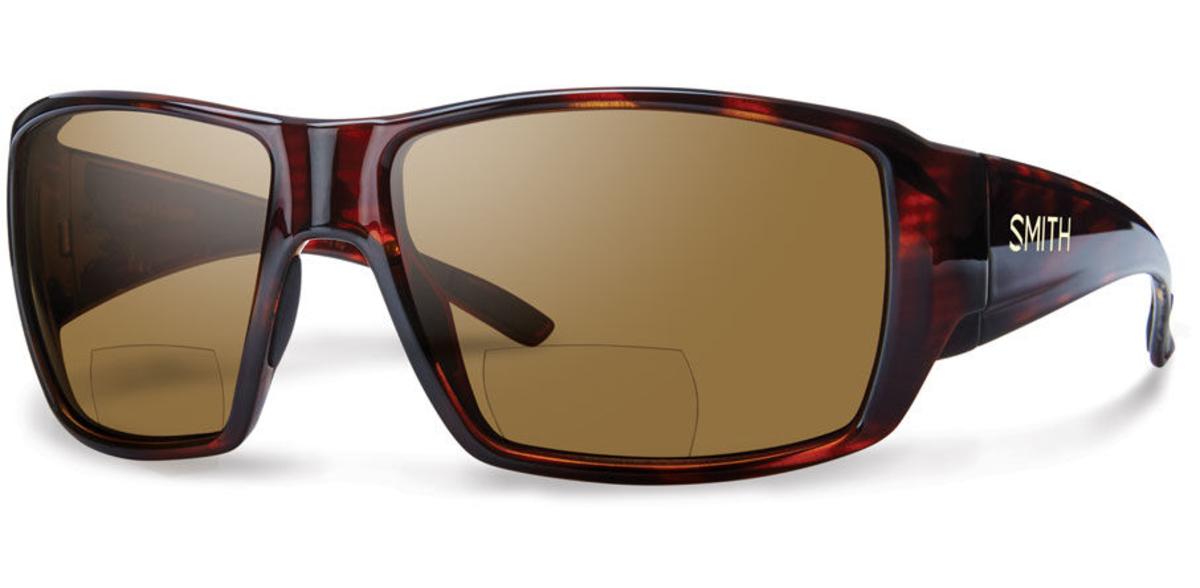 SMITH OPTICS Smith Guides Choice Bifocal Sunglasses Matte Havana Carbonic Polarized Brown 2.50