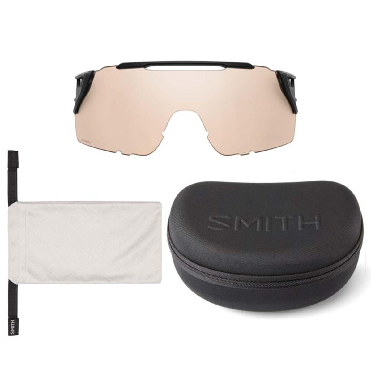  Smith Optics Attack MAG MTB Sunglasses Photochromic Clear To Gray - Black Frame