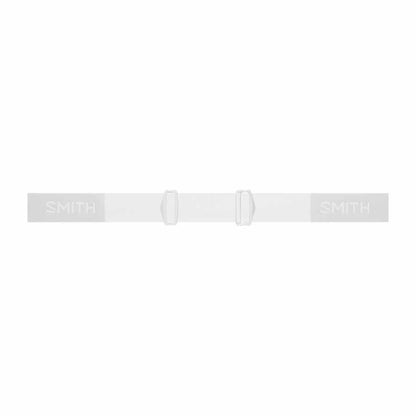  Smith Optics Blazer Goggles Blue Sensor Mirror - White Frame