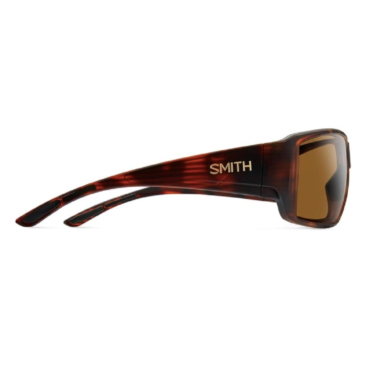  Smith Optics Guides Choice Sunglasses ChromaPop Glass Polarized Brown - Matte Tortoise Frame