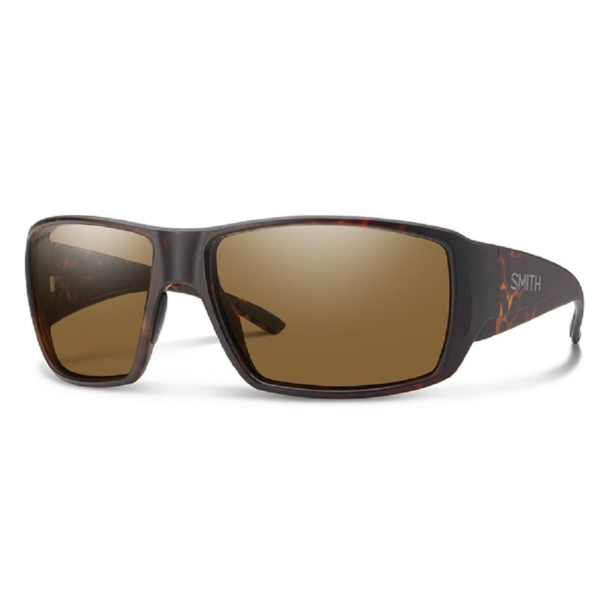  Smith Optics Guides Choice Sunglasses ChromaPop Polarized Brown - Matte Tortoise Frame