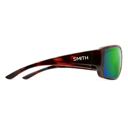  Smith Optics Guides Choice Sunglasses ChromaPop Polarized Green Mirror - Tortoise Frame